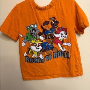 Nickelodeon Orange Paw Patrol Kids T-Shirt